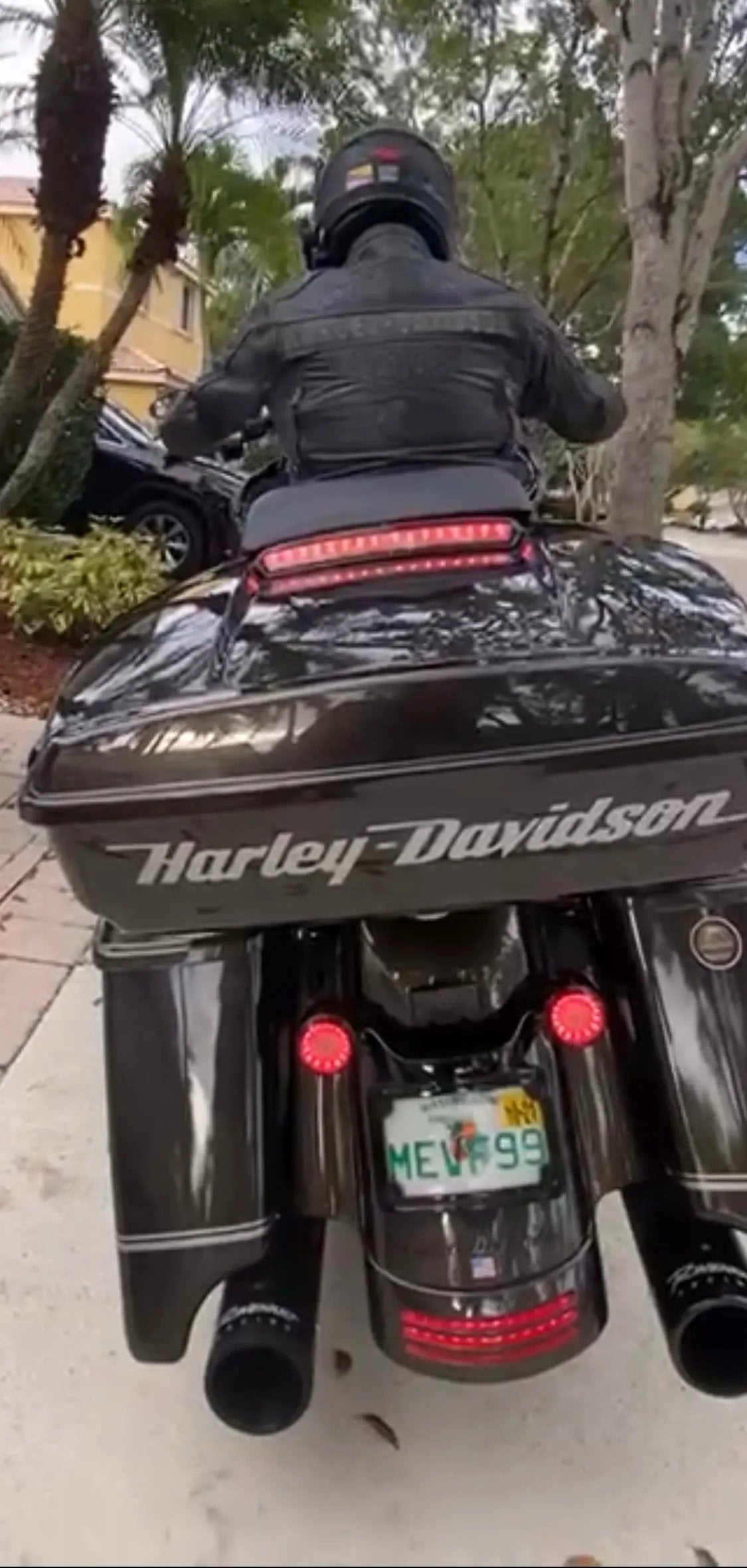 H-D Lower Bag Decal The Bearded Craftsman US