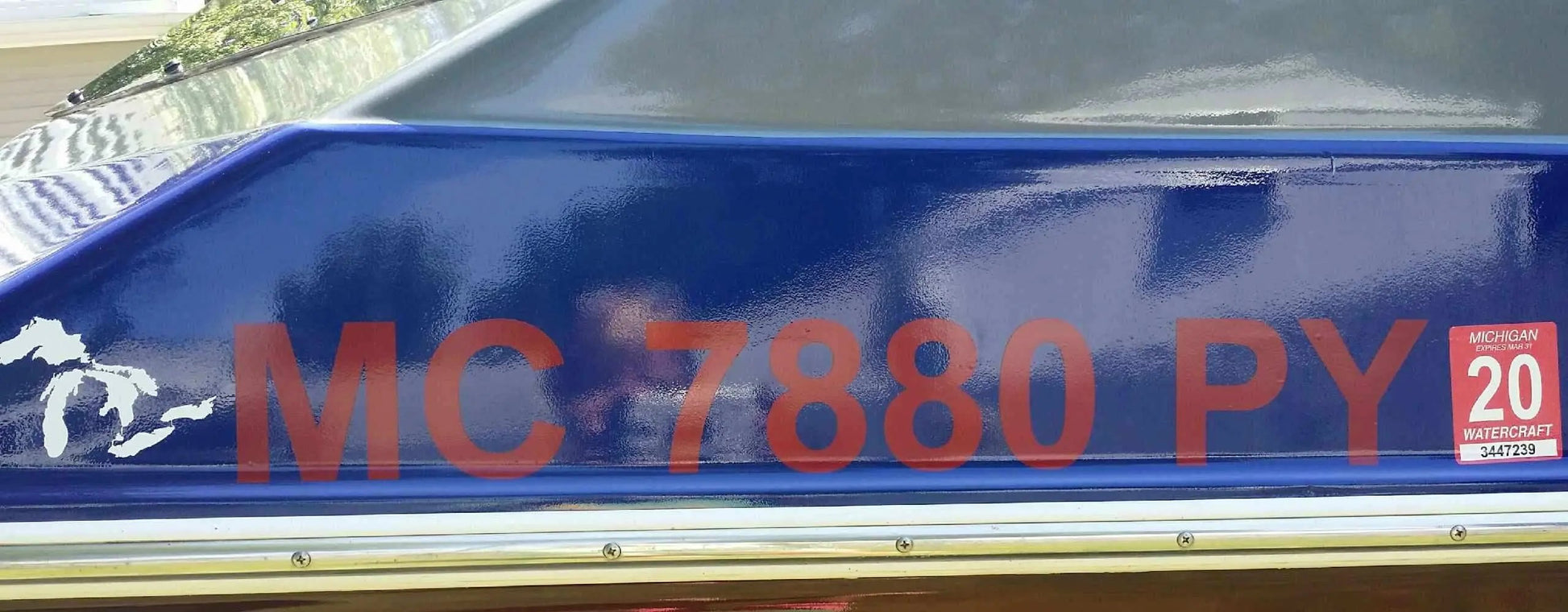 Custom Boat Number Decals The Bearded Craftsman US