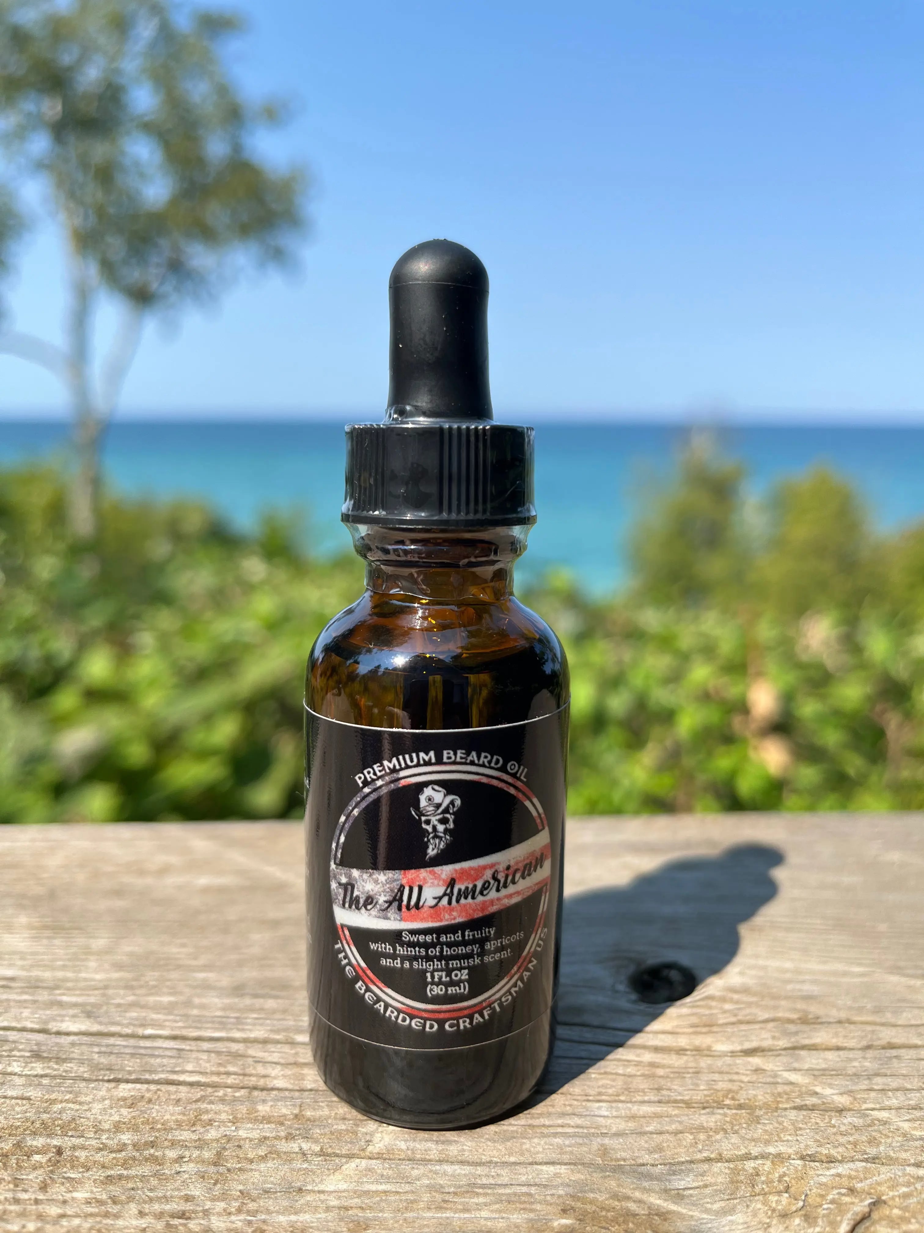 TBC Premium Natural Beard Oil The Bearded Craftsman US