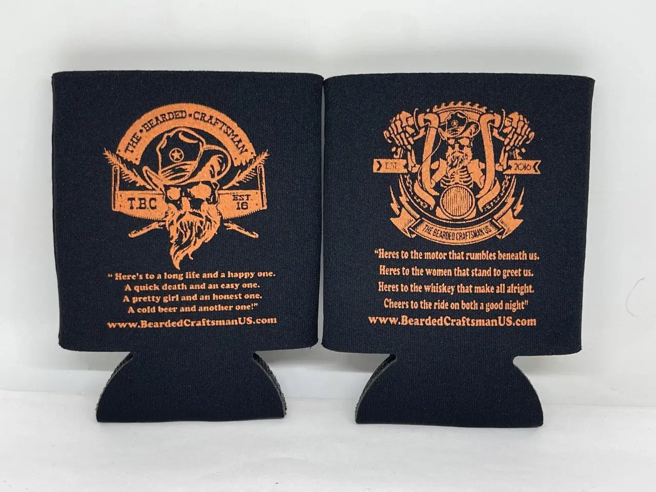 TBC US Beverage Koozie The Bearded Craftsman US