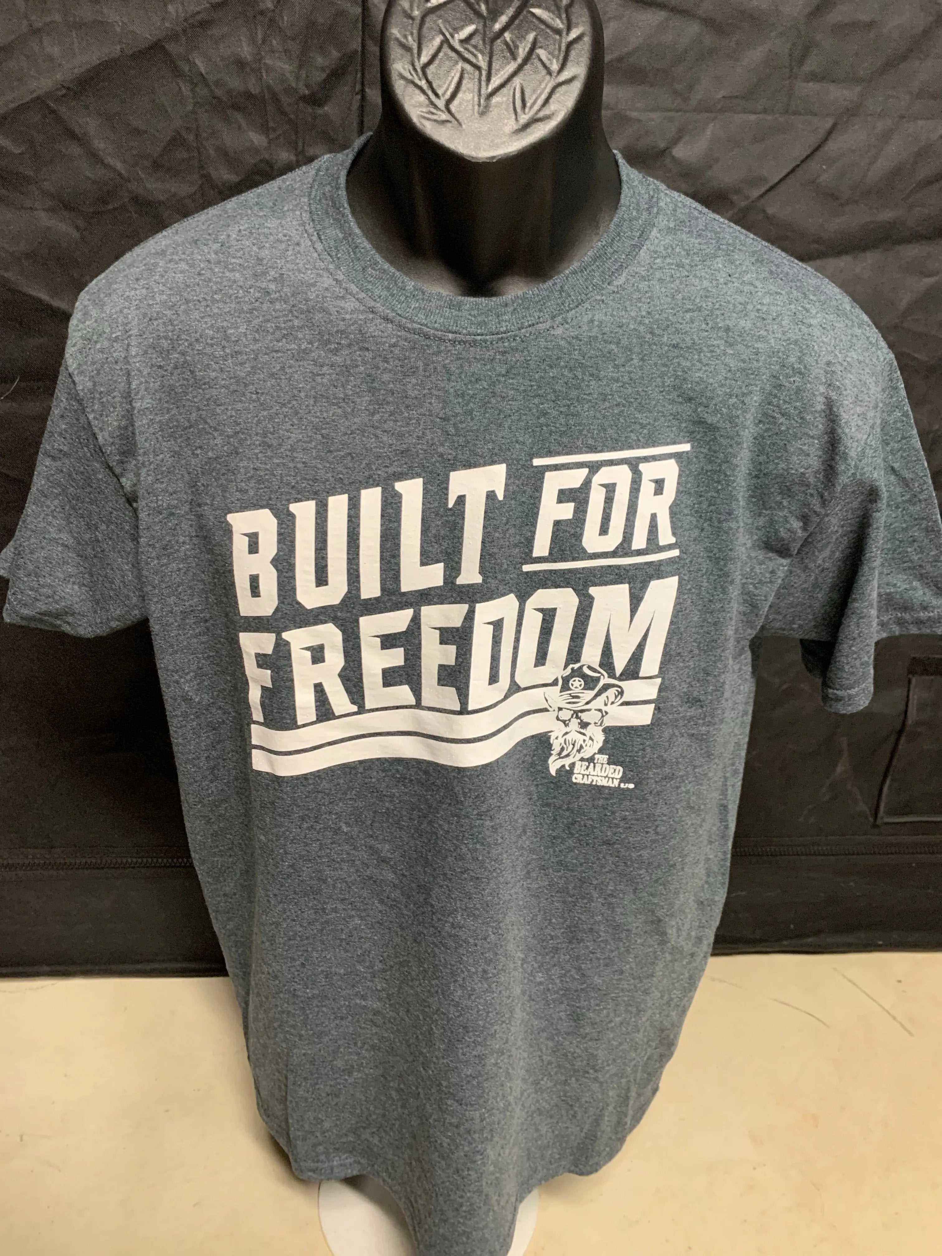 Built for Freedom T-Shirt The Bearded Craftsman US