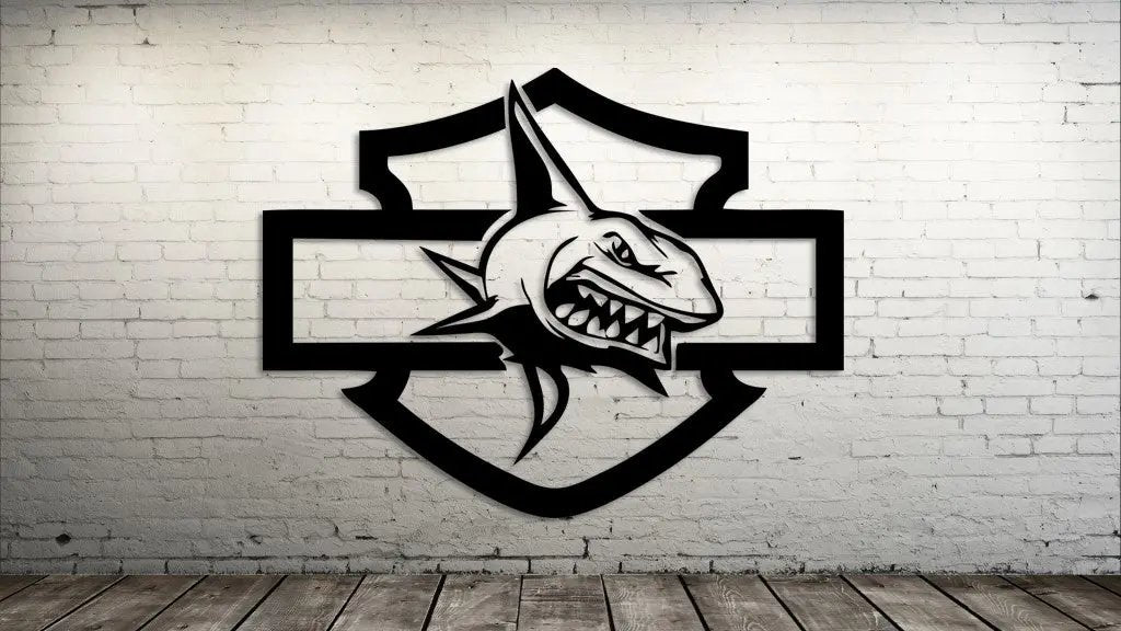 H-D CVO Shark Motorcycle Decal The Bearded Craftsman US