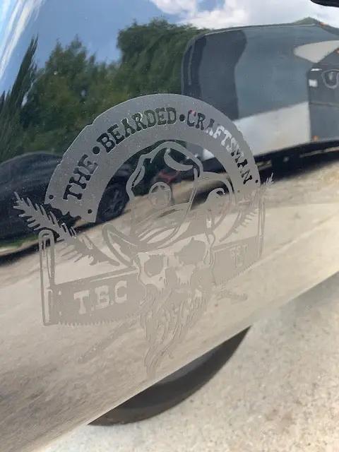 TBC Saw Cut Decal The Bearded Craftsman US