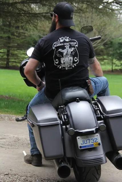TBC OG Biker T-Shirt The Bearded Craftsman US